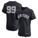 Kooe NY.Yankees #99 Aaron Judge Player Navy  Home Limited Elite Game Stitched Jerseys