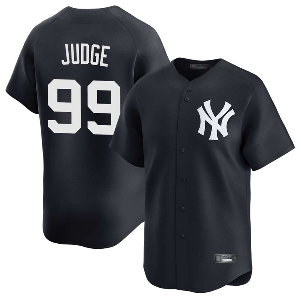 Kooe NY.Yankees #99 Aaron Judge Player Navy Limited Game Stitched Jerseys