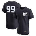 Kooe NY.Yankees #99 Aaron Judge Player Navy Limited Home Elite Game Stitched Jerseys