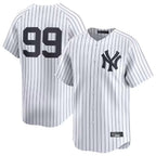 Kooe NY.Yankees #99 Aaron Judge Player White Limited Home Stitched Jerseys