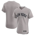 Kooe NY.Yankees Blank Player Gray Limited Elite Home Stitched Jerseys