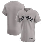 Kooe NY.Yankees Blank Player Gray Limited Elite Home Stitched Jerseys