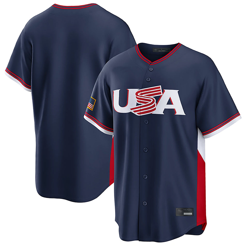 Kooe NY.Yankees Blank Player Navy USA 2026 World Classic Limited Game Stitched Jerseys