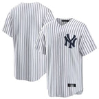 Kooe NY.Yankees Blank Player White Game Stitched Jerseys