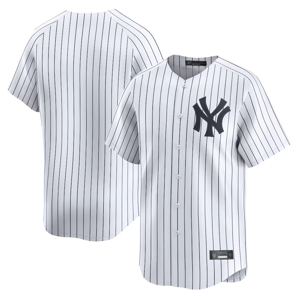 Kooe NY.Yankees Blank Player White Limited Home Stitched Jerseys