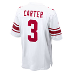 Kooe NY.ork #3 Giants Abdul Carter  White Game Stitched Jerseys