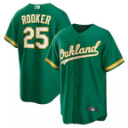 Kooe Athletics #25 Brent Rooker Player Kelly Green Game Replica Personalized Jerseys