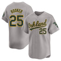 Kooe Athletics #25 Brent Rooker Player Kelly Grey Home Limited Personalized Jerseys