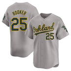 Kooe Athletics #25 Brent Rooker Player Kelly Grey Home Limited Personalized Jerseys