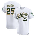 Kooe Athletics #25 Brent Rooker White Limited Elite Home Personalized Jerseys