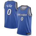 Kooe O.Magic #0 Anthony Black Blue Swingman Player Jerseys - Icon Edition