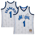 Kooe O.Magic #1 Penny Hardaway Mitchell & Ness White 1998-99 Hardwood Classics Swingman Jerseys