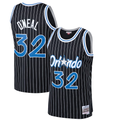 Kooe O.Magic #32 Shaquille O'Neal Mitchell & Ness Black Hardwood Classics Swingman Jerseys