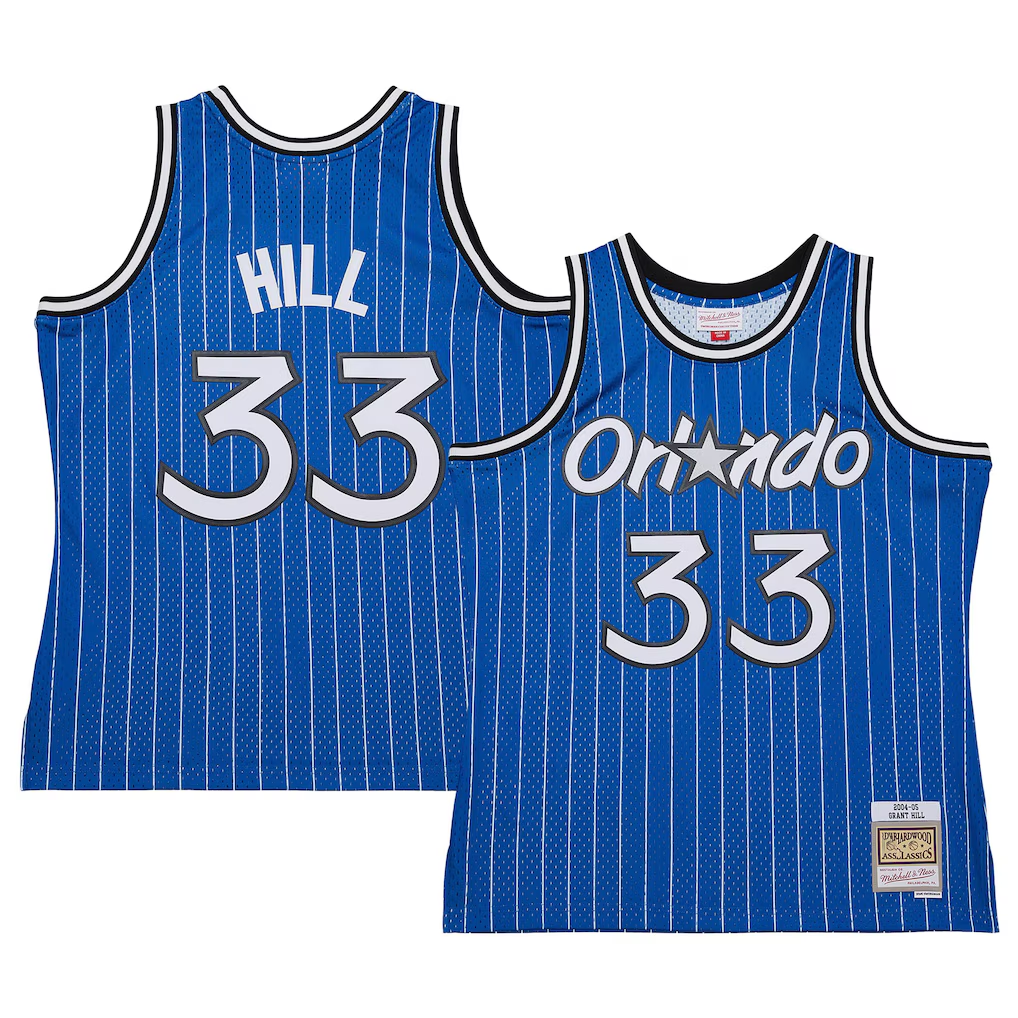Kooe O.Magic #33 Grant Hill Mitchell & Ness Blue 2004-05 Hardwood Classics Swingman Jerseys
