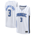 Kooe O.Magic #3 Kentavious Caldwell-Pope White Fast Break Replica Player Jerseys - Association Edition