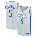Kooe O.Magic #5 Paolo Banchero  Silver 2025-26 City Edition Fast Break Jerseys