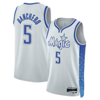 Kooe O.Magic #5 Paolo Banchero Silver 2025-26 Swingman Jerseys - City Edition