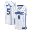 Kooe O.Magic #5 Paolo Banchero  White Fast Break Replica Player Jerseys - Association Edition