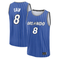 Kooe O.Magic #8 Jamal Cain Blue Fast Break Jerseys - Icon Edition