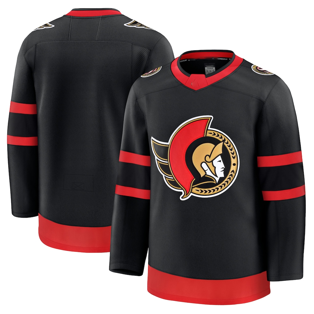 Kooe O.Senators Black Home Premium Jerseys