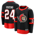 Kooe O.Senators #24 Dylan Cozens Black Home Breakaway Jerseys