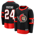 Kooe O.Senators #24 Dylan Cozens Black Home Breakaway Jerseys
