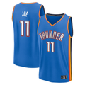 Kooe OC.Thunder #11 Isaiah Joe Blue Fast Break Replica Player Stitched Jerseys- Icon Edition