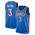 Kooe OC.Thunder #3 Jared McCain Blue Swingman Stitched Jerseys- Icon Edition