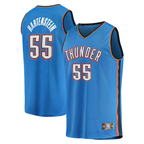 Kooe OC.Thunder #55 Isaiah Hartenstein Blue Fast Break Replica Player Stitched Jerseys - Icon Edition