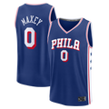 Kooe P.76ers #0 Tyrese Maxey  Royal Fast Break Replica Player Jerseys - Icon Edition