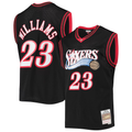Kooe P.76ers #23 Lou Williams Mitchell & Ness Black 2005-06 Hardwood Classics Swingman Jerseys