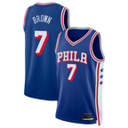 Kooe P.76ers #7 Royal Swingman Jerseys - Icon Edition