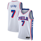 Kooe P.76ers #7 White Swingman Jerseys - Association Edition