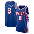 Kooe P.76ers #8 Paul George Royal 2024 Offseason Addition Swingman Jerseys