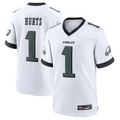 Kooe P.Eagles #1 Jalen Hurts Player White Game Stitched Jerseys