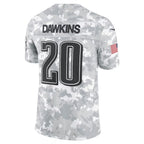 Kooe P.Eagles #20 Brian Dawkins Arctic Camo 2024 Salute to Service Retired Player Limited Stitched Jerseys