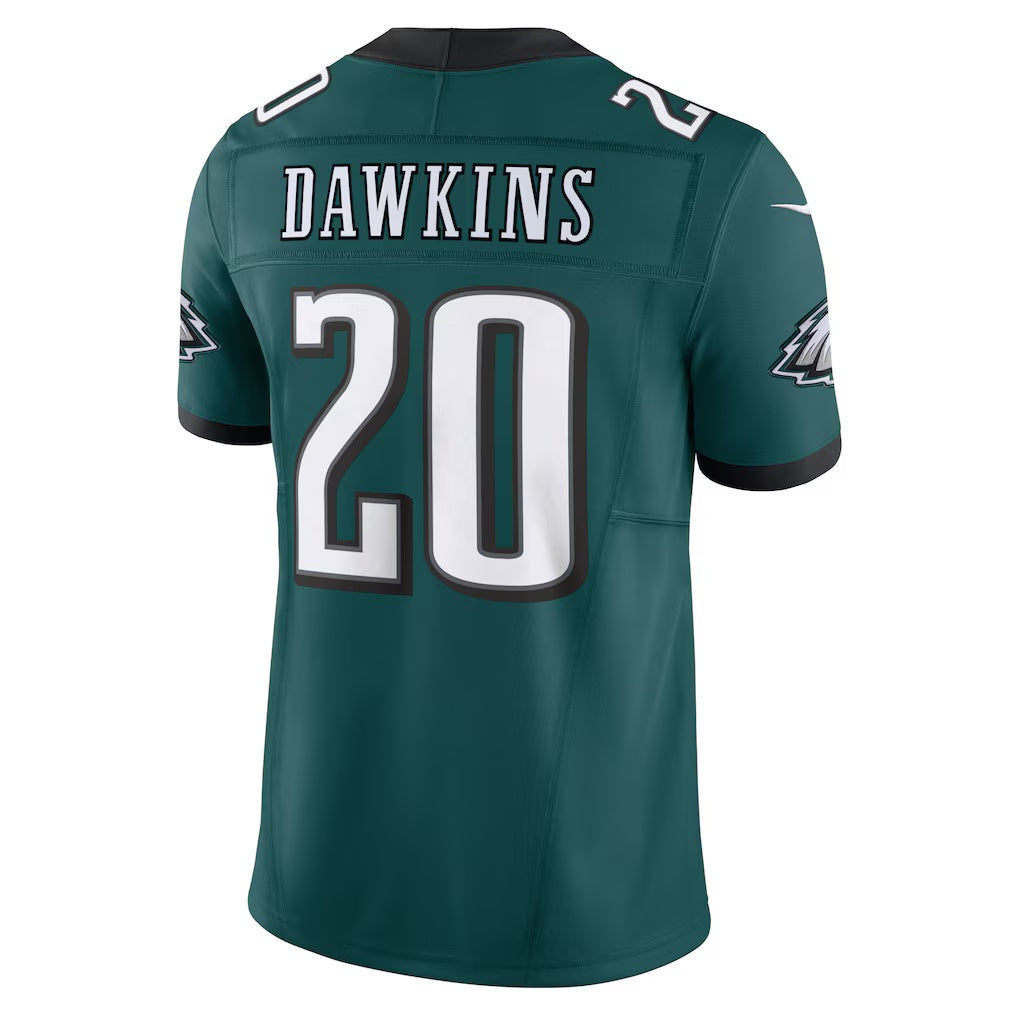 Kooe P.Eagles #20 Brian Dawkins Midnight Green Vapor F.U.S.E. Limited Stitched Jerseys