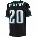 Kooe P.Eagles #20 Brian Dawkins Mitchell & Ness Black Big & Tall 2004 Retired Player Replica Stitched Jerseys