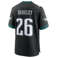 Kooe P.Eagles #26 Saquon Barkley Black Alternate Game Jersey Stitched American Stitched Jersey