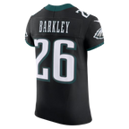 Kooe P.Eagles #26 Saquon Barkley Black Alternate Vapor F.U.S.E. Elite Stitched Jerseys