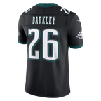 Kooe P.Eagles #26 Saquon Barkley Black Alternate Vapor F.U.S.E. Stitched Limited Jerseys