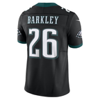 Kooe P.Eagles #26 Saquon Barkley Black Vapor F.U.S.E. Limited Stitched Jerseys