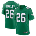 Kooe P.Eagles #26 Saquon Barkley Green Alternate Game Stitched American Stitched Jerseys