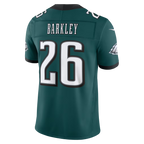 Kooe P.Eagles #26 Saquon Barkley Midnight Green Team Vapor F.U.S.E. Stitched Limited Jerseys