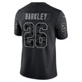 Kooe P.Eagles #26 Saquon Barkley Player Black REFLECTIVE Limited Stitched Jerseys