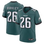 Kooe P.Eagles #26 Saquon Barkley Player Midnight Green Game Stitched Jerseys