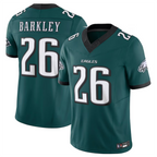 Kooe P.Eagles #26 Saquon Barkley Player Midnight Green Vapor F.U.S.E. Limited Stitched Jerseys