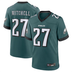 Kooe P.Eagles #27 Quinyon Mitchell Player Midnight Green Replica Game Stitched Jerseys