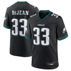 Kooe P.Eagles #33 Cooper DeJean Black 2024 Draft Alternate Player Game Stitched American Stitched Jerseys