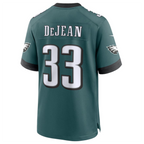 Kooe P.Eagles #33 Cooper DeJean Green 2024 Draft Alternate Player Game Jersey Stitched American Stitched Jersey